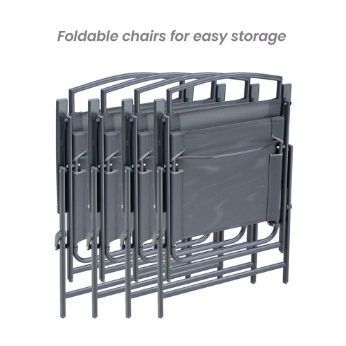 Latitude Run® Spooner Folding Patio Dining Chair & Reviews Wayfair